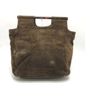 CHNL -  Tote Bag suede Brown CC COCO Mark  Women Used