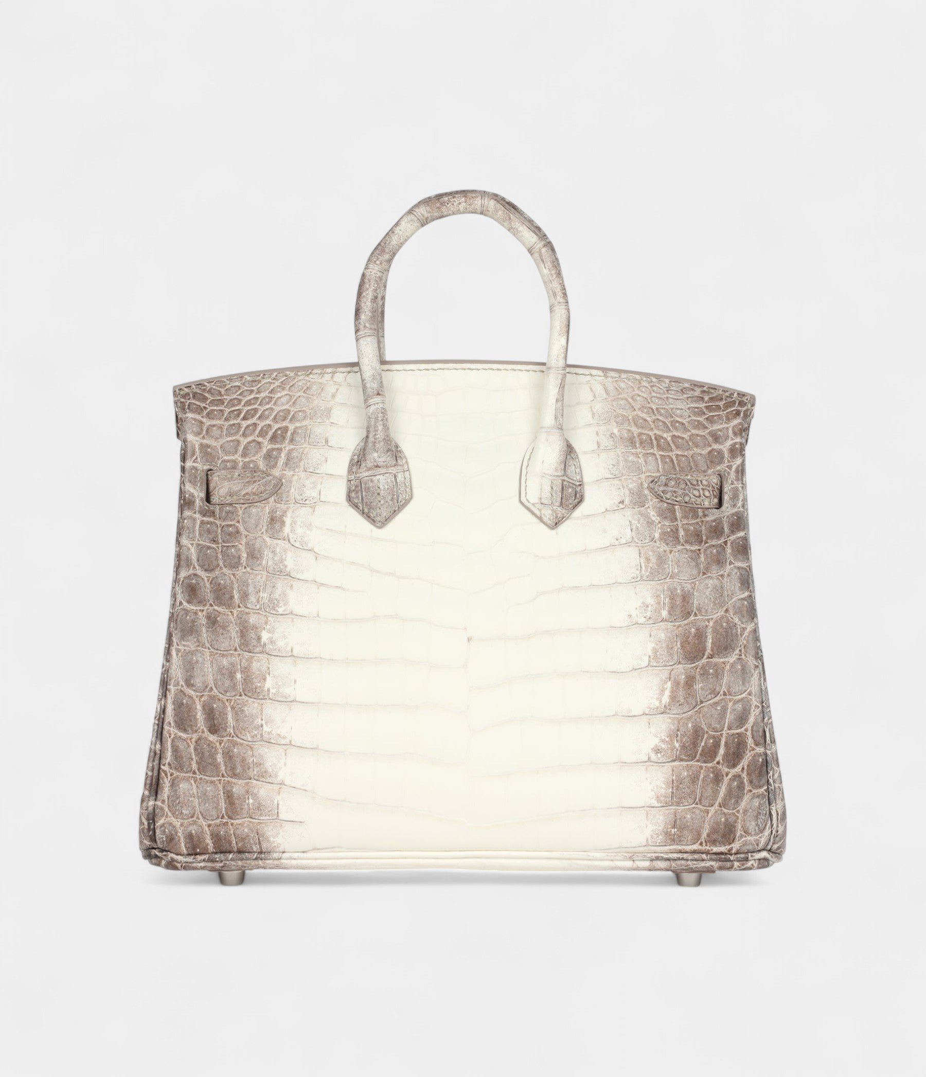 HM BK 25 Himalaya Niloticus Crocodile Diamond Encrusted Palladium Hardware