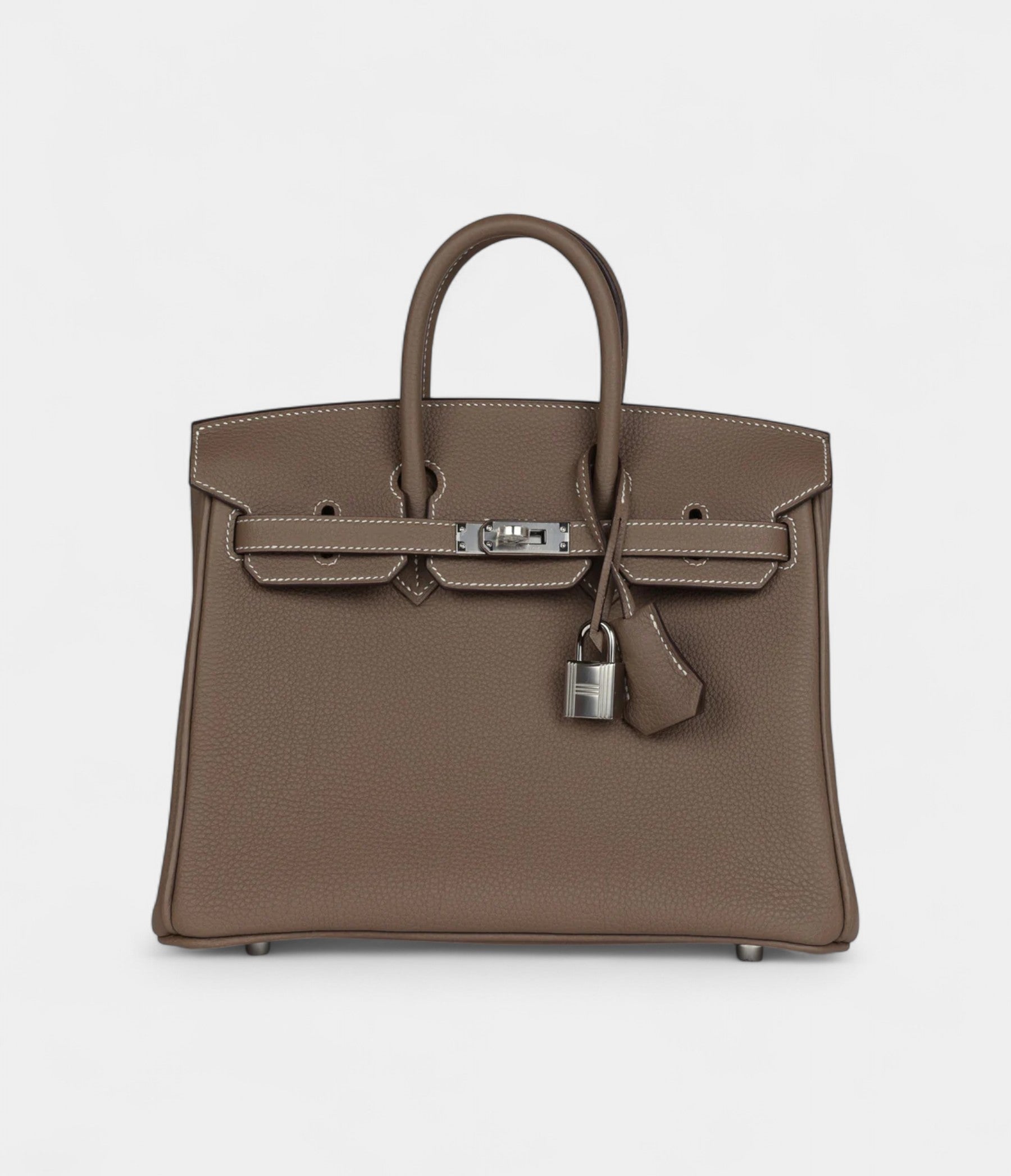HM BK 25 Etoupe Togo Palladium Hardware