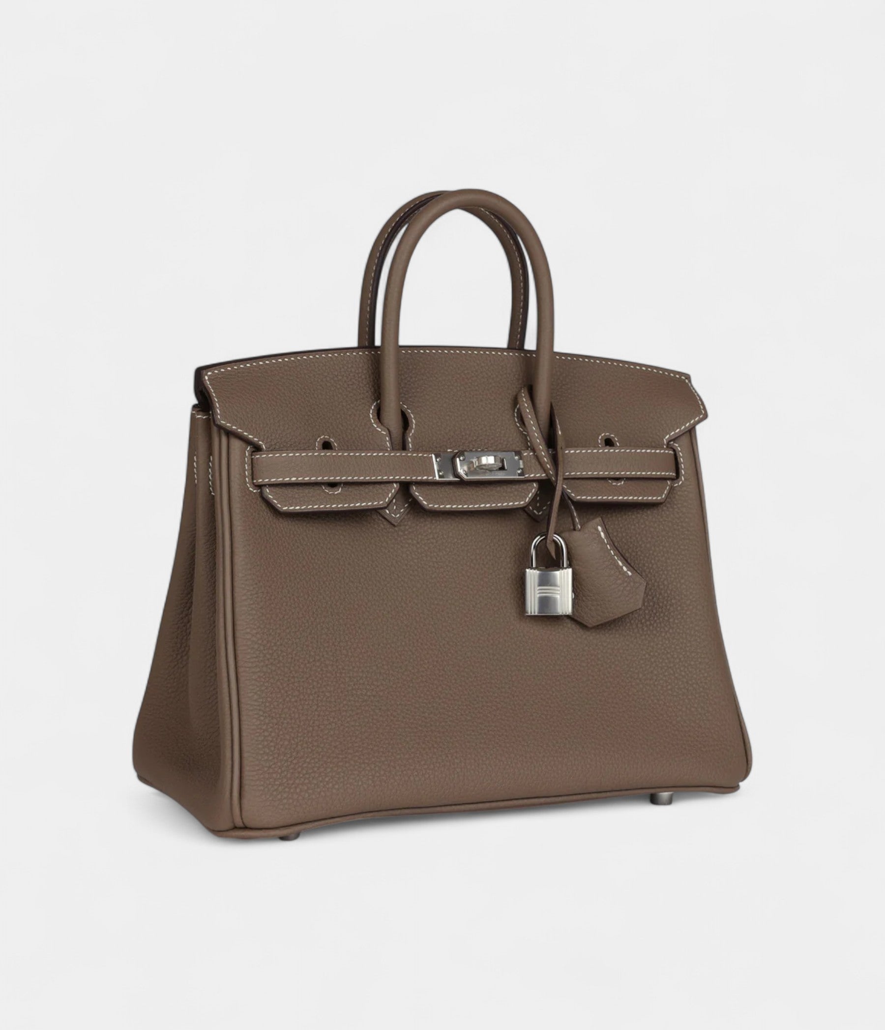 HM BK 25 Etoupe Togo Palladium Hardware