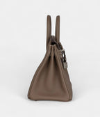 HM BK 25 Etoupe Togo Palladium Hardware