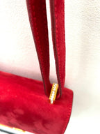 HRMS?S CONSTANCE 18 ROUGE SHOULDER BAG
