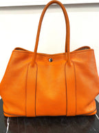 HRMS NEGONDA LEATHER GARDEN PARTY 36 TOTE BAG-HS