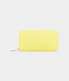 HERMES Azap Jaune Citron yellow epsom leather classique long wallet
