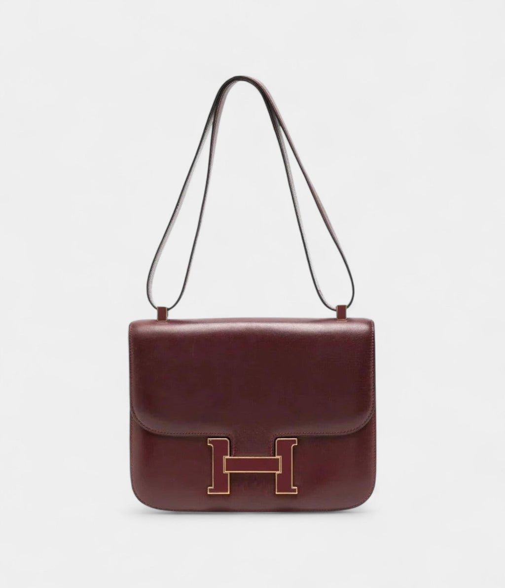 HMConstance 24 cm Burgundy Handbag