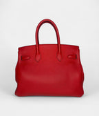 HM BK 30 Clemence Rouge Handbag