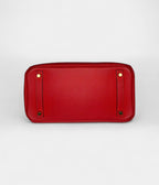 HM BK 30 Clemence Rouge Handbag