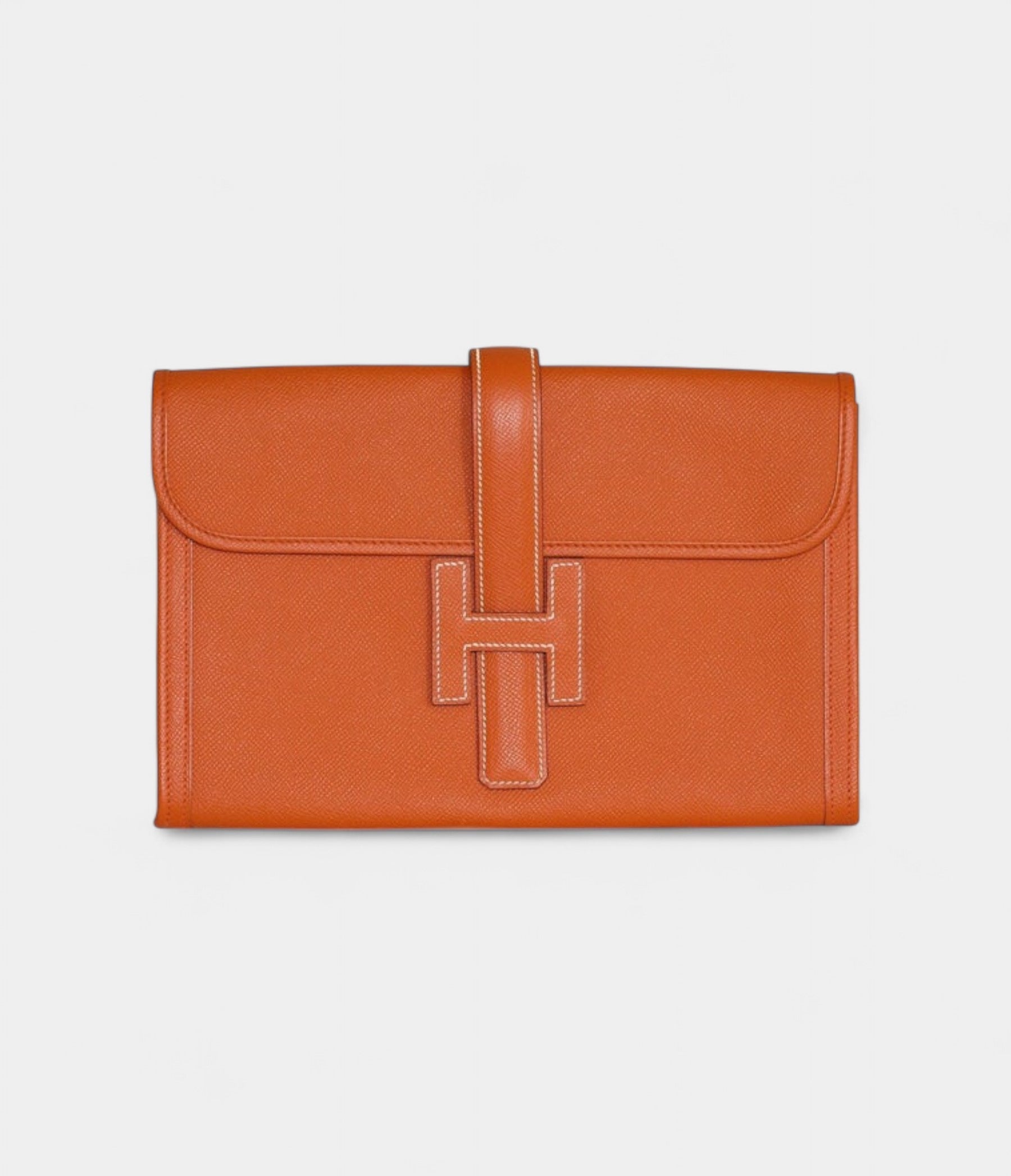 HMJige Clutch Epsom PM Orange