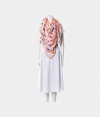 HM140cm Cashmere Shawl in Pink Poetic Inventory for a Tale