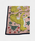 HM140cm Cashmere Shawl in Pink Silk Stole Carregerian