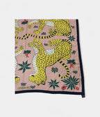 HM140cm Cashmere Shawl in Pink Silk Stole Carregerian