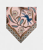 HM140cm Cashmere Shawl in Pink The Savana Dance Motif