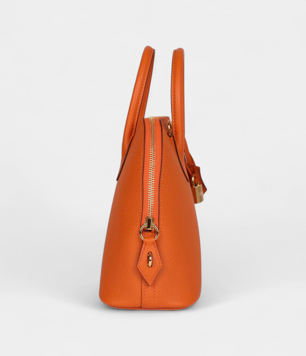 HM1923 Bolide 25 Orange Epsom Gold Hardware