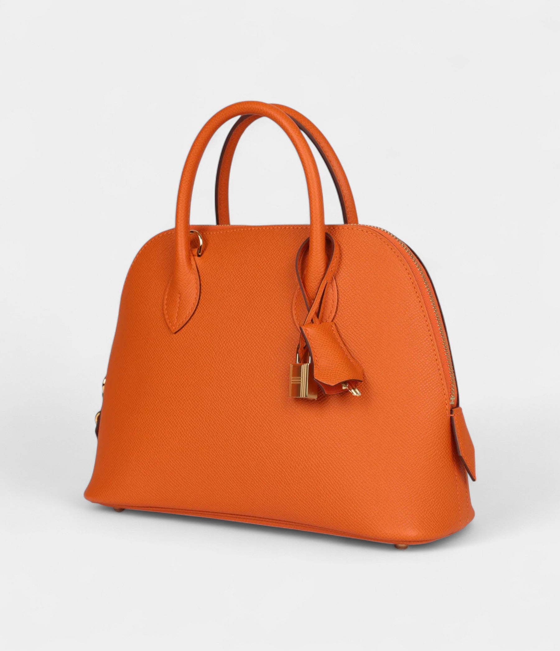 HM1923 Bolide 25 Orange Epsom Gold Hardware