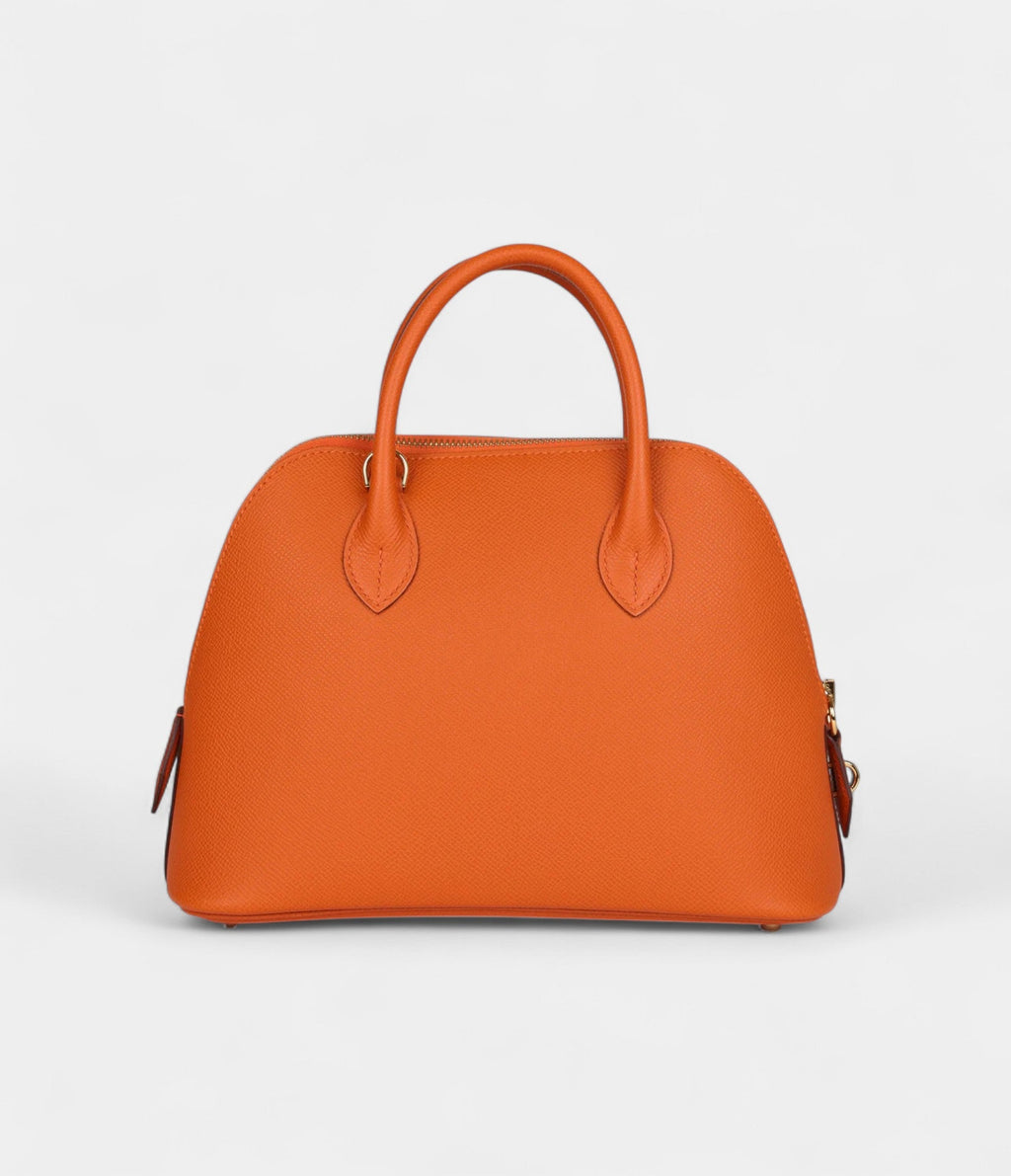 HM1923 Bolide 25 Orange Epsom Gold Hardware