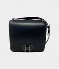HM2002 Black Leather Handbag