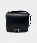 HM2002 Black Leather Handbag