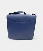 HM2002 Blue Leather Handbag
