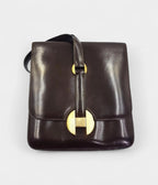 HM2002 Brown Leather Handbag