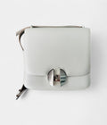HM2002 Grey Leather Handbag