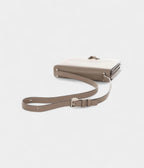 HM2002 Grey Leather Handbag