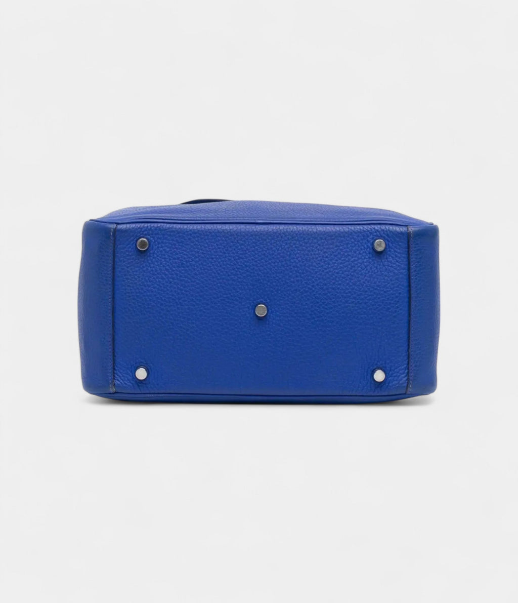 HM2011 Togo Lindy 30 Satchel Rolled Handles and Flat Strap Bag