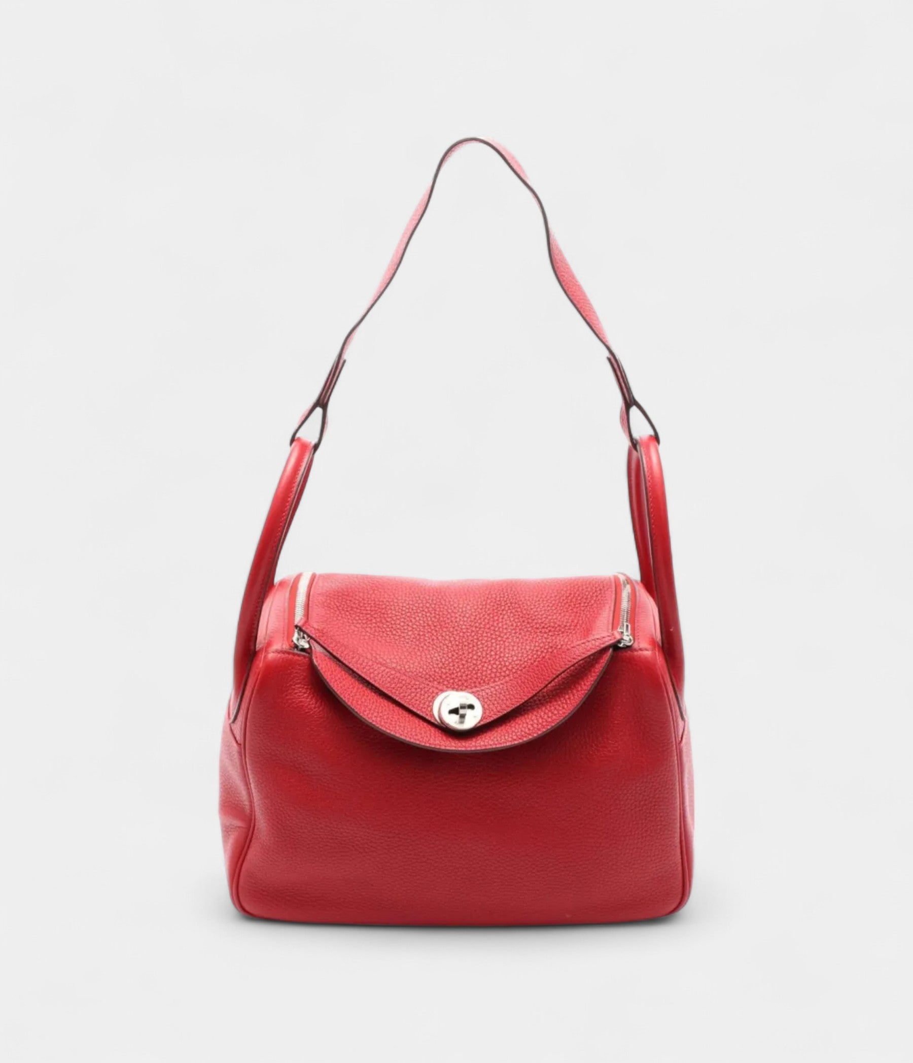 HM2017 Lindy 30 Bright Red Shoulder Bag