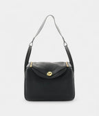 HM2019 Lindy 30 Black Shoulder Bag