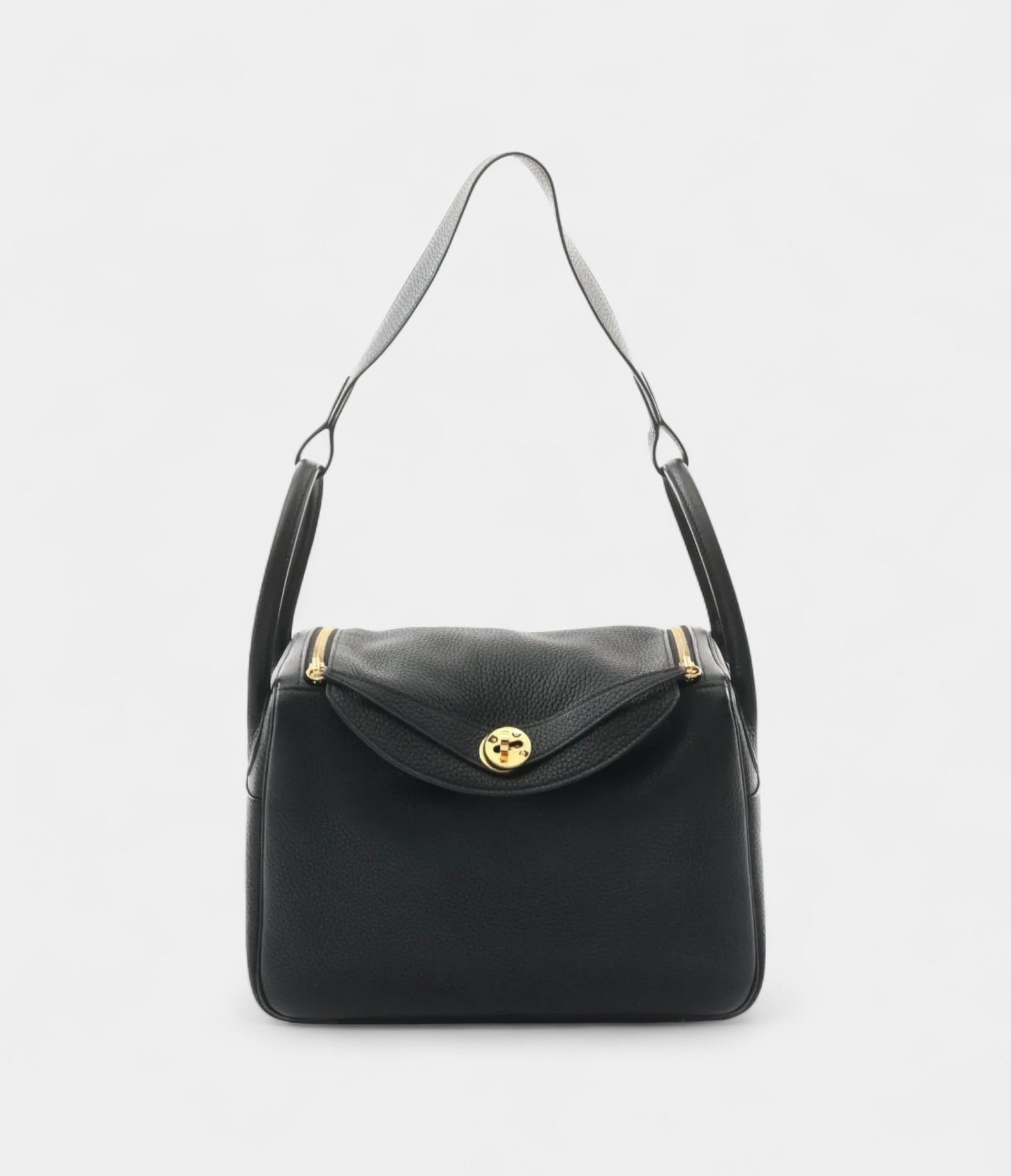HM2019 Lindy 30 Black Shoulder Bag