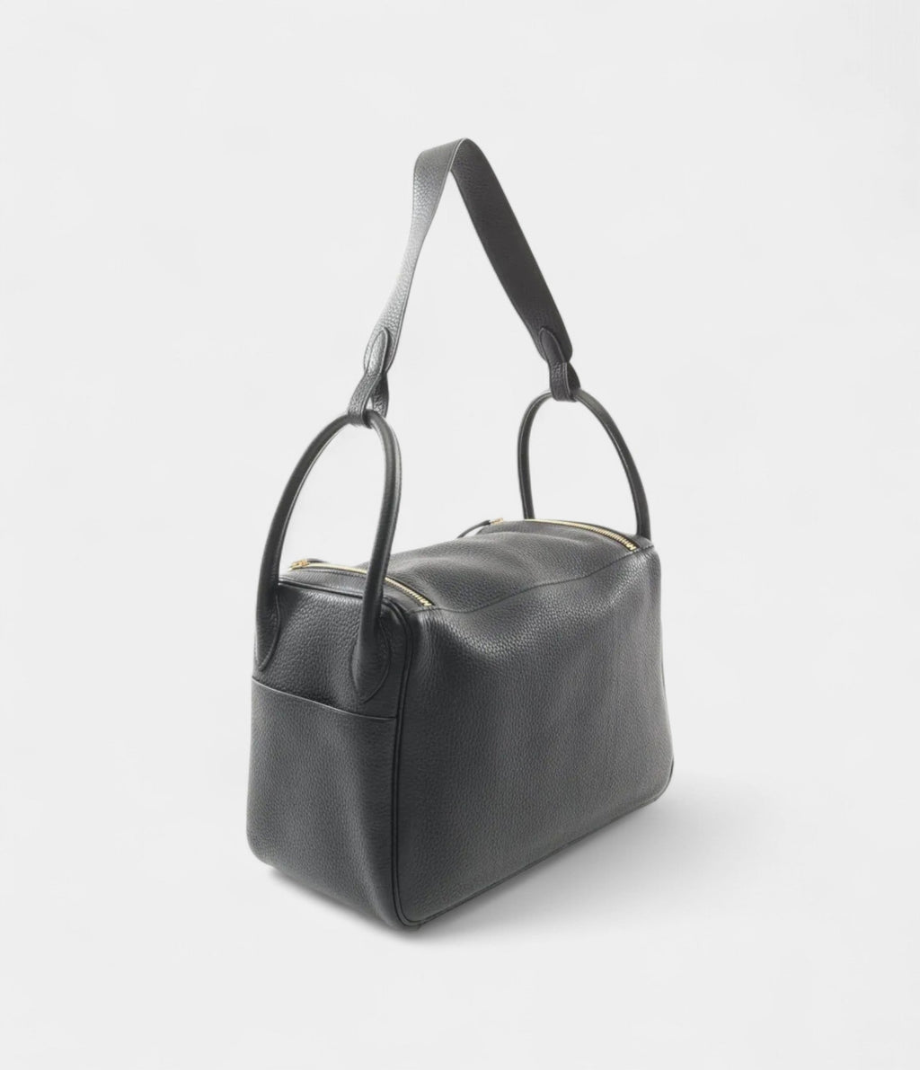 HM2019 Lindy 30 Black Shoulder Bag