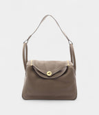 HM2022 Lindy 30 Taupe Brown Shoulder Bag