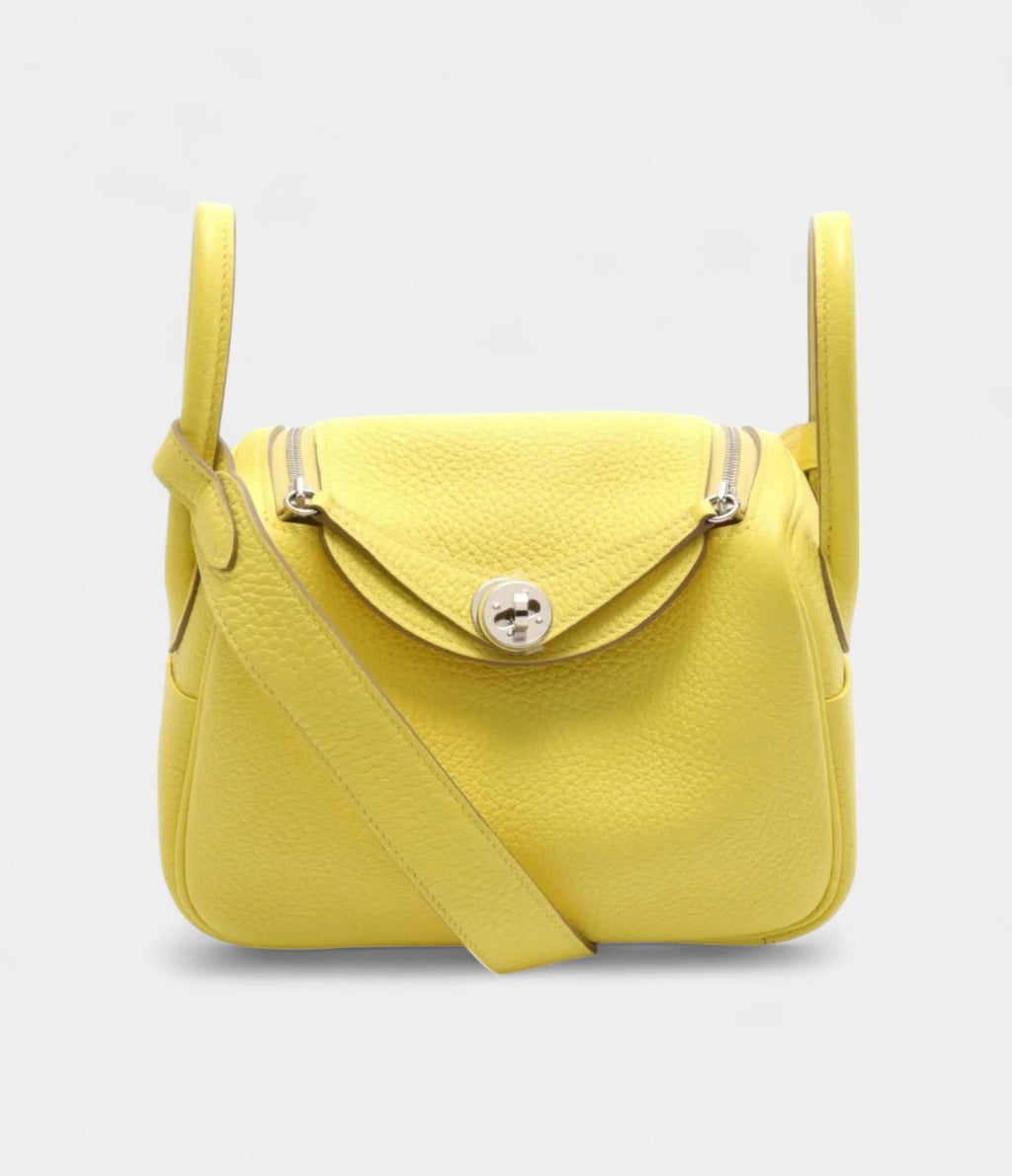 HM2022 Mini Lindy Yellow Shoulder Bag