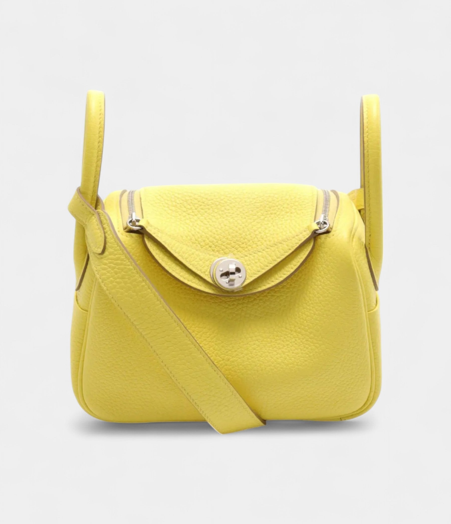 HM2022 Mini Lindy Yellow Shoulder Bag