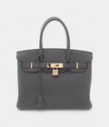 HM2024 BK 30 Dark Grey Tote Bag