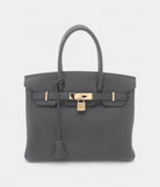 HM2024 BK 30 Dark Grey Tote Bag
