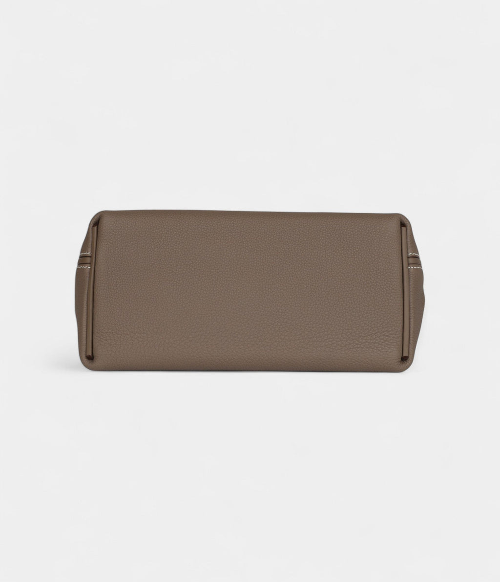 Hermes 24/24 Handmade Etoupe Maurice and Swift Palladium Hardware