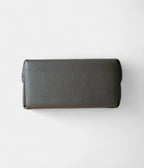 HM24/24 Handmade Grey Two-Tone Leather Bag with Palladium Hardware