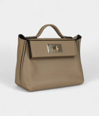 Hermes 24/24 Handmade Marfa Verso Evercolor and Swift Permabrass Hardware