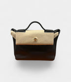 HM24/24 Handmade in Black Leather with Palladium Hardware