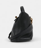 HM24/24 Handmade in Black and Gold-Tone Leather with Palladium Hardware