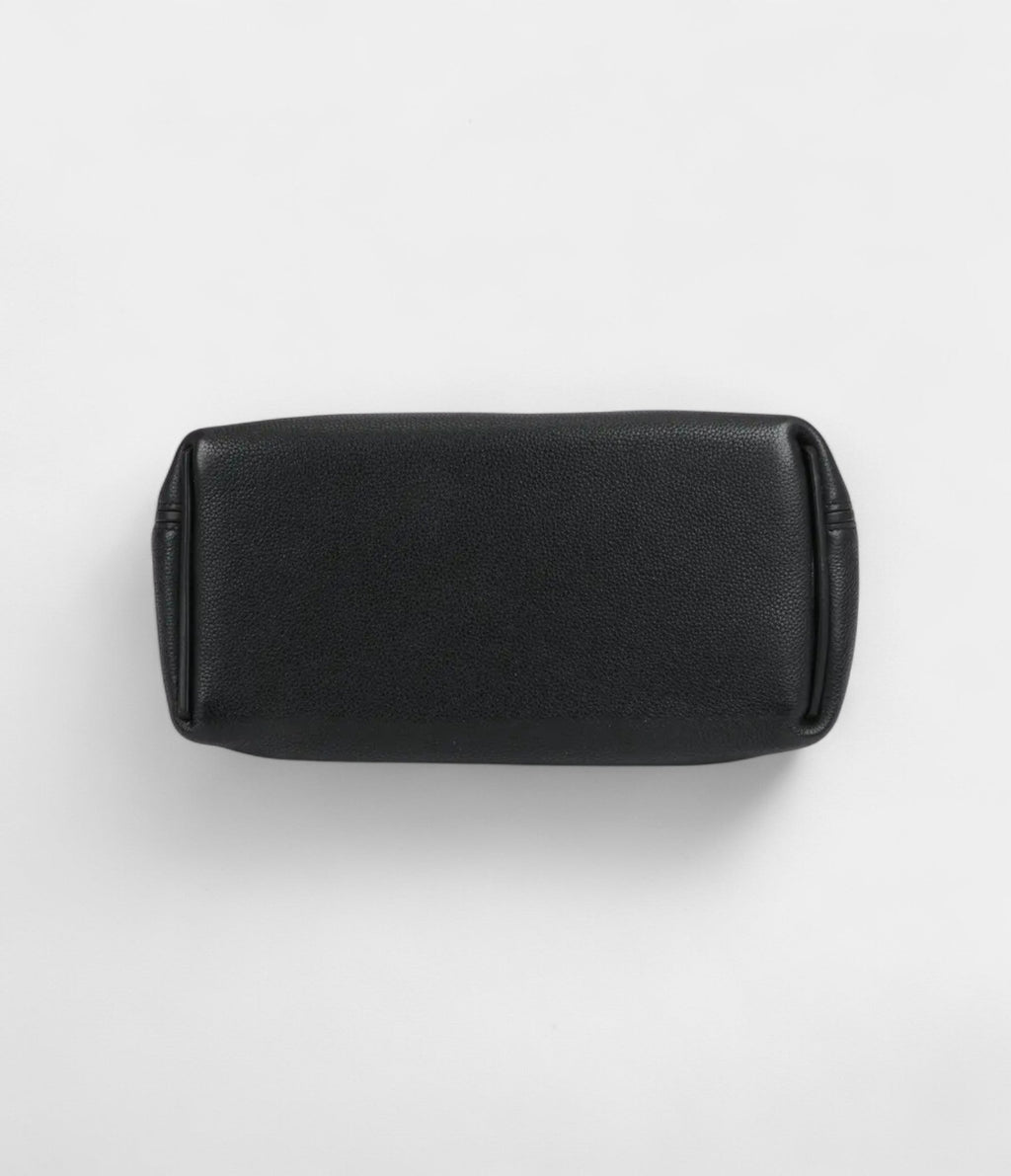 HM24/24 Handmade in Black and Gold-Tone Leather with Palladium Hardware