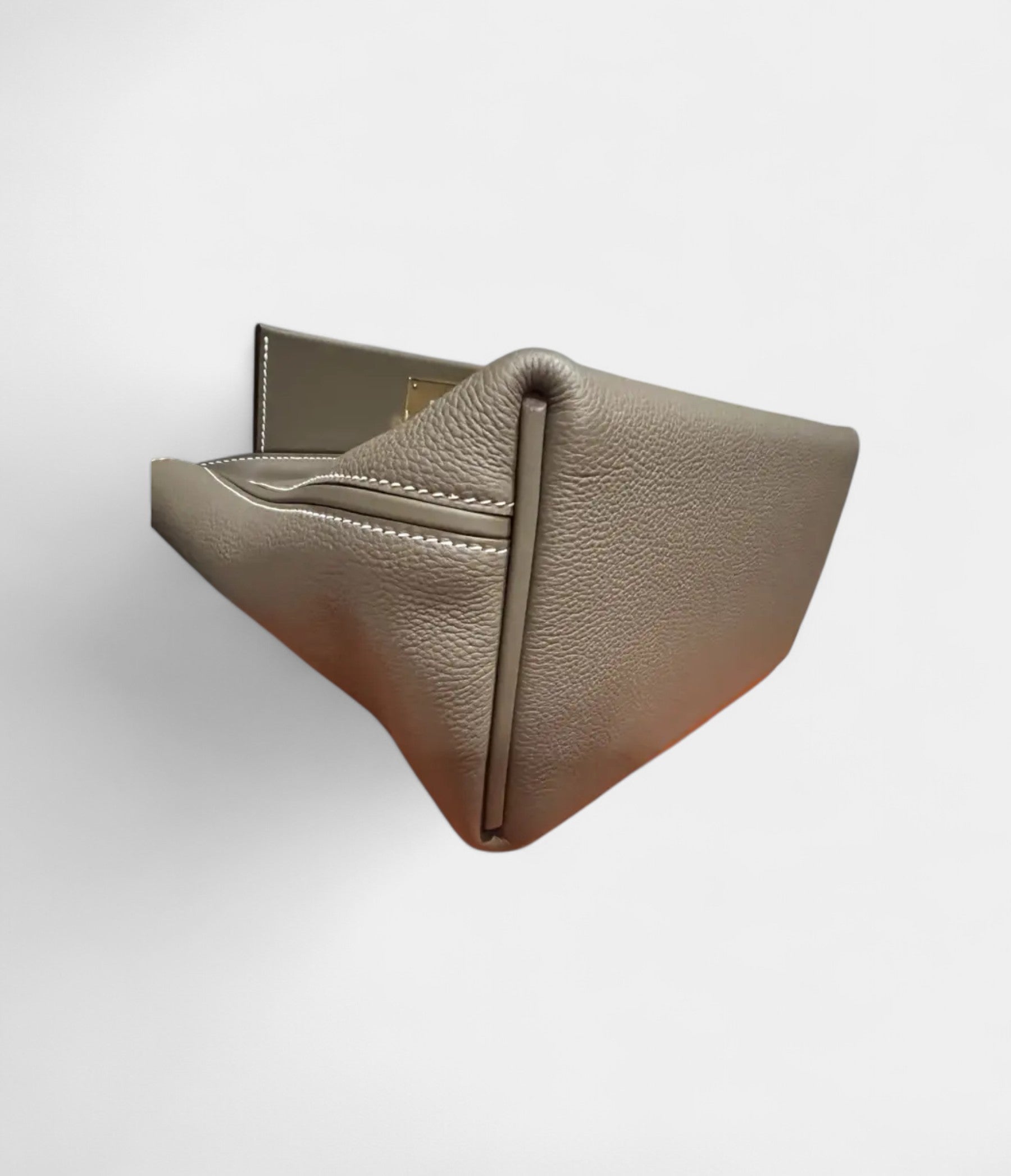 HM24/24 Handmade in Grey Leather with Palladium Hardware