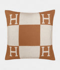 HMAvalon Pillow, Large Model Iconic Elegance in Wool and Cashmere