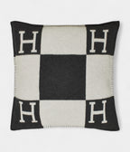 HMAvalon Pillow, Large Model Iconic Elegance in Wool and Cashmere
