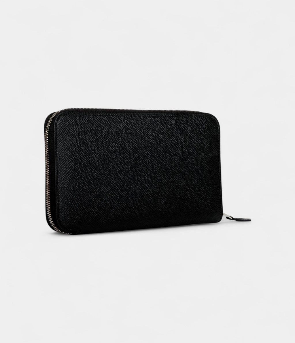 HMAzap Classique Wallet Black Epsom Palladium Hardware