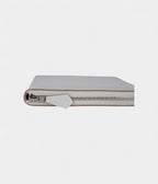 Hermes Azap Portefeuille Wallet Gris Perle Chevre Leather Palladium Hardware
