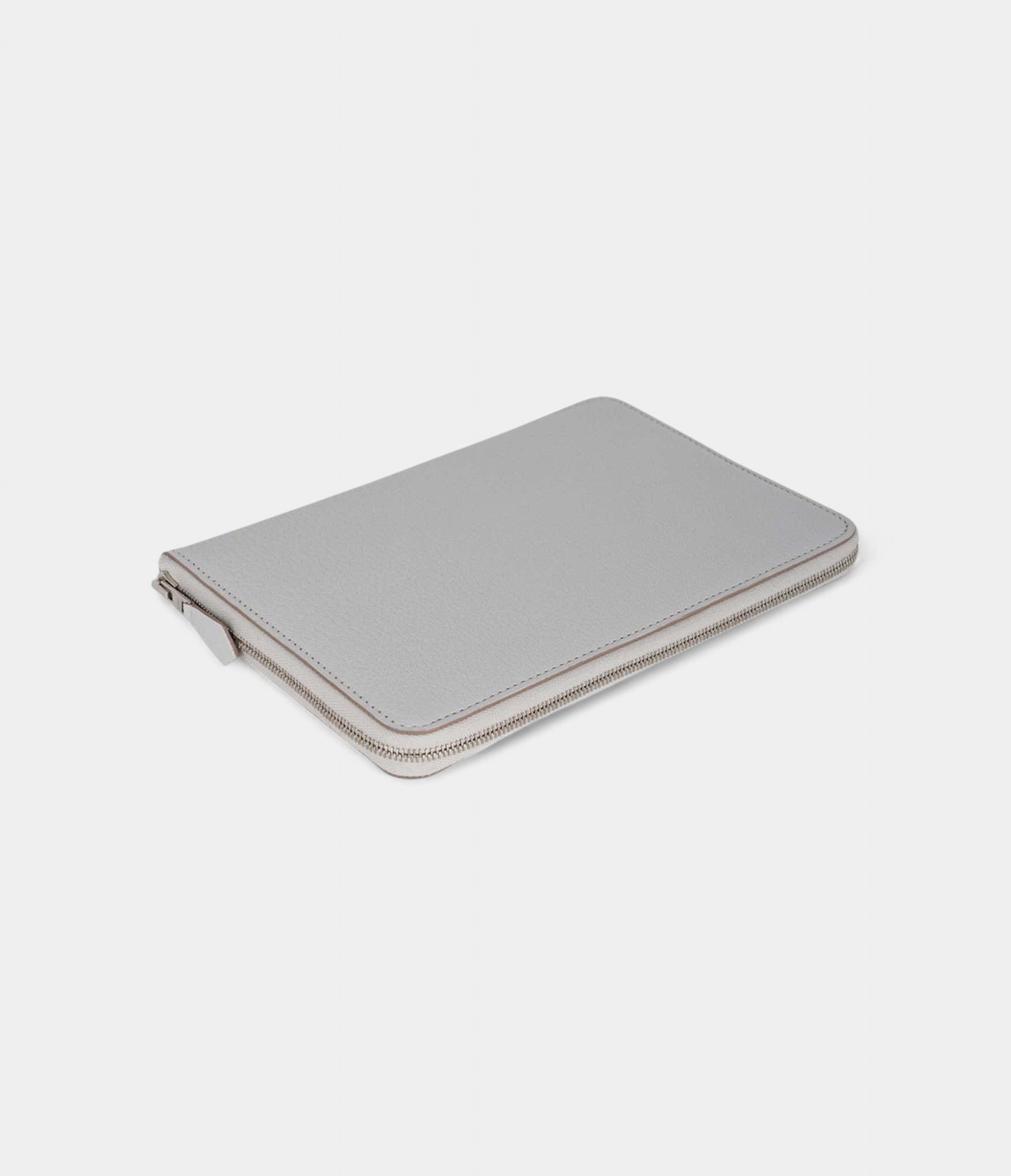 Hermes Azap Portefeuille Wallet Gris Perle Chevre Leather Palladium Hardware