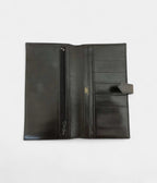 HMBéarn Leather Wallet In Black Classic Symbol Of Sophistication