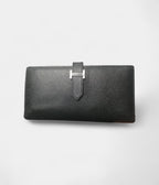 HMBéarn Leather Wallet In Black Timeless Symbol Of Sophistication