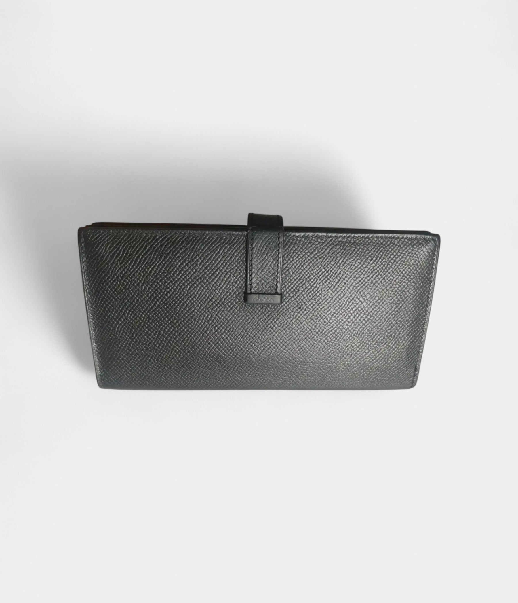 HMBéarn Leather Wallet In Black Timeless Symbol Of Sophistication
